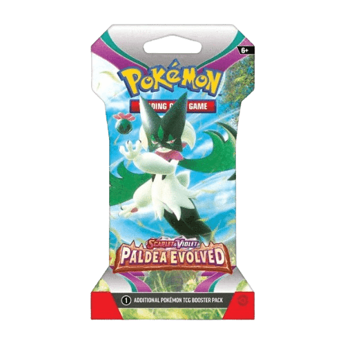 Pokémon SV02 Paldea Evolved Sleeved Booster - Englisch