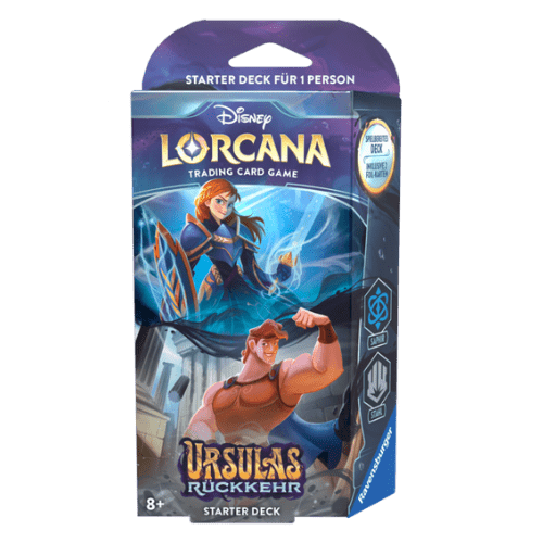Disney Lorcana Ursulas Rückkehr Starter-Deck Hercules/Anna - Deutsch